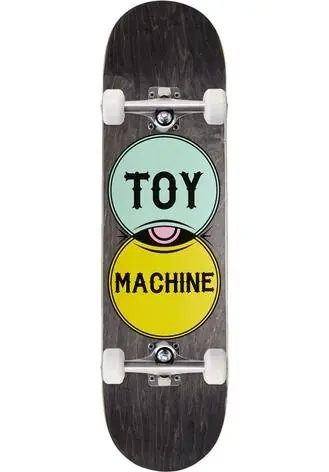 Zertifiziert Toy-Machine Complete Board Skateboard Venndiagram Natural 7.75"