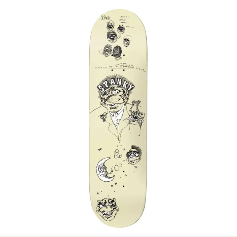 Baker 8.125" Skateboard Deck Santino white Ausverkauf