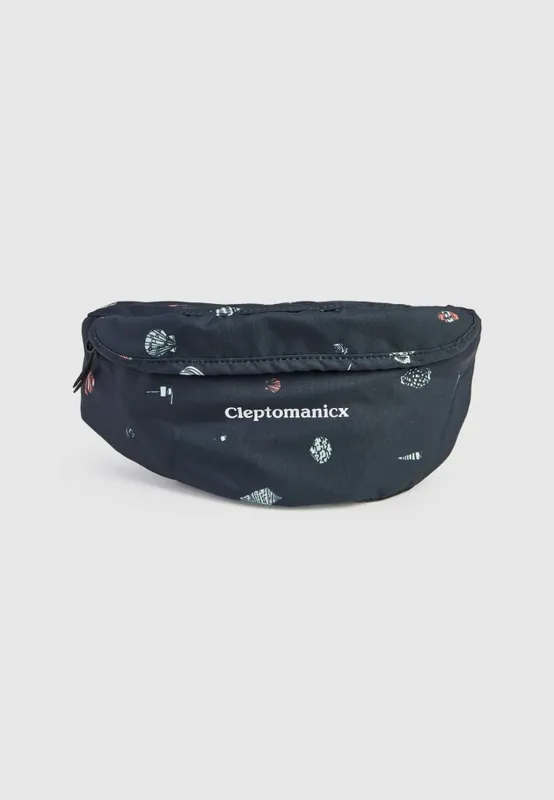 Wochenendangebot Cleptomanicx Gürteltasche Mega Pattern Black
