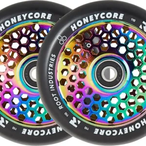Root Honeycore 110mm Rolle schwarz/Neochrome Sonderaktion