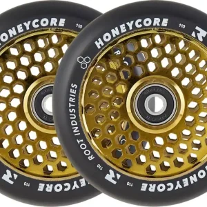 Root Honeycore 110mm Rollen Schwarz/Gold Nur Heute