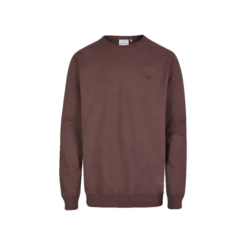 Cleptomanicx Crewneck Ligull Decadent Chocolate S Schnäppchen