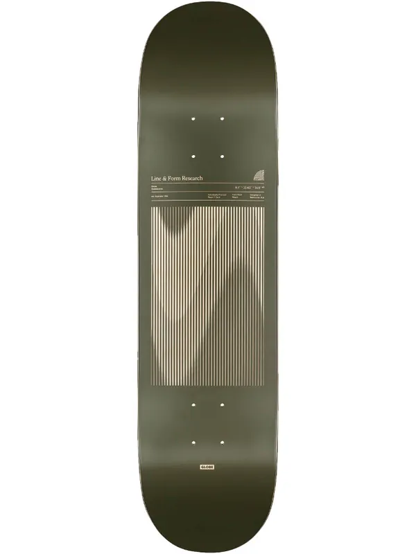 Globe G1 Lineform Deck 8.0" Skateboard Olive Must-Have