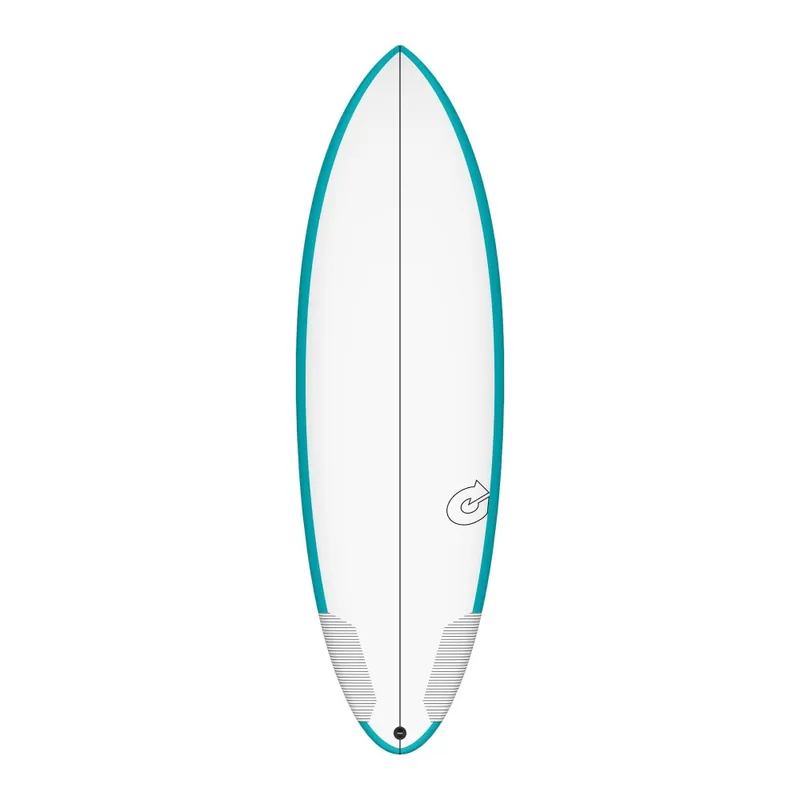 Ausverkauf Surfboard TORQ TEC Multiplier 6.8 Rail Türkis