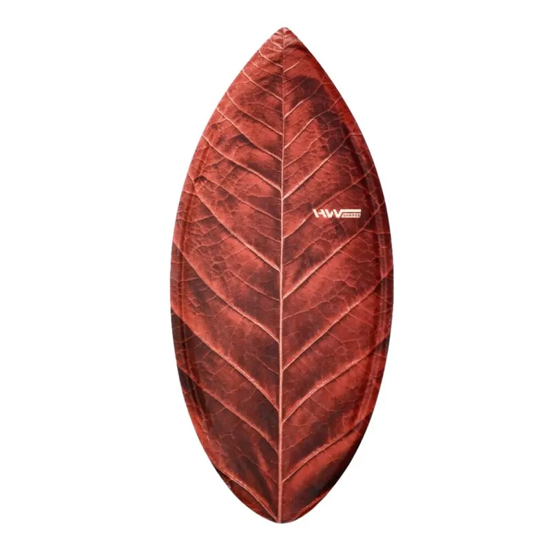 Neuheit HW-Shapes Hybridskim Skimleaf Red Skimboard