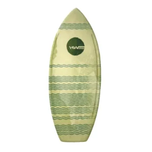 Must-Have HW-Shapes Ultimate Wave Green Waves Skimboard
