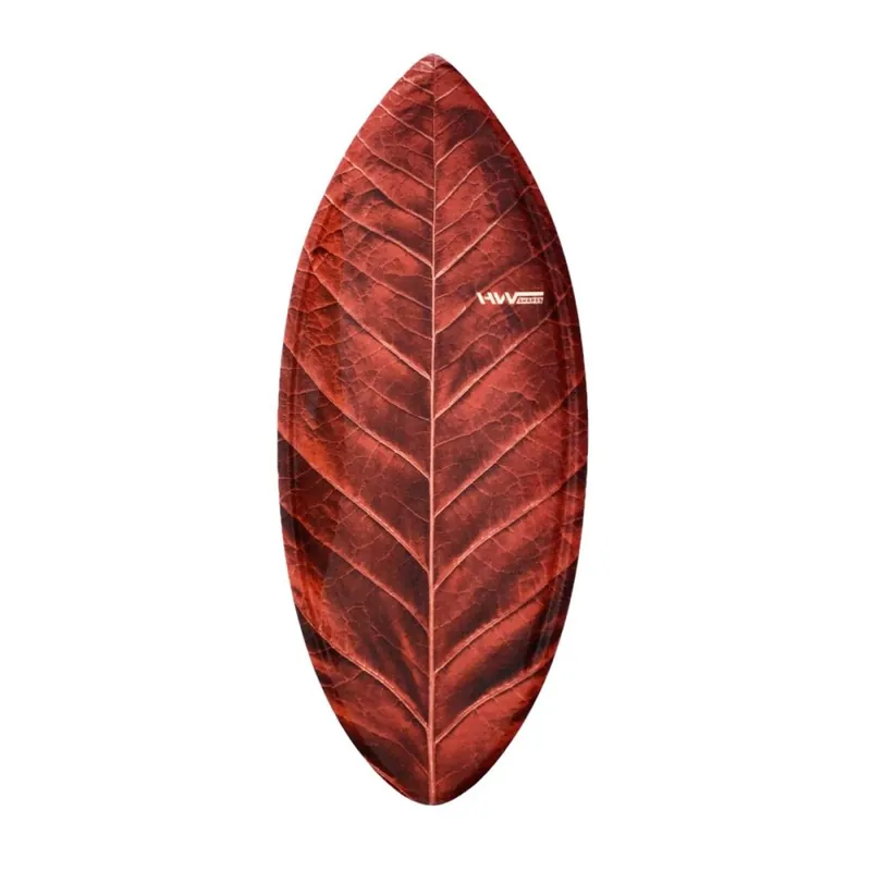 Abverkauf HW-Shapes Waveskim Skimleaf Red Foamy Skimboard