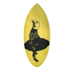 Wochenendangebot HW-Shapes Waveskim Minimal Yellow Möwe Foamy Skimboard