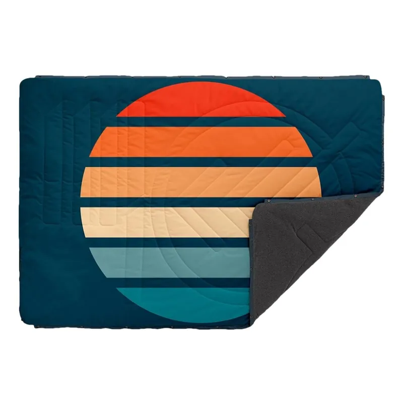 Voited Fleece Pillow Blanket Sunset Stripe Günstig