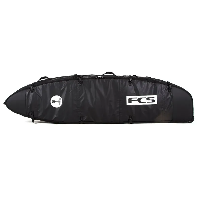 Sonderaktion FCS BoardbagTravel 3 Wheelie Fun Board Black/Grey