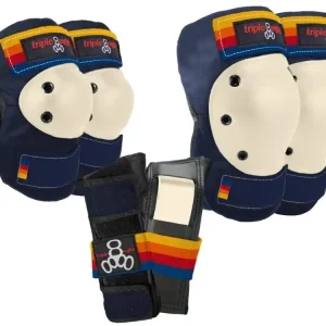 Neue Kollektion Triple 8 PROTECTION SET Kids Schonerset 3-pack Pacific Beach L