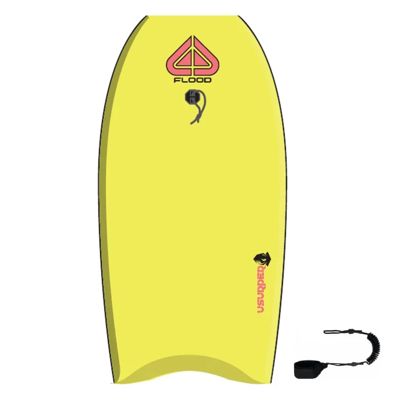 Angebot FLOOD Bodyboard Usurper 37 Yellow Aqua