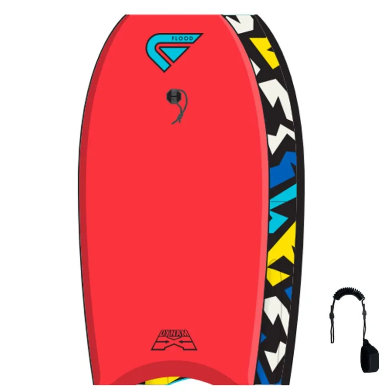 FLOOD Bodyboard Dynamx Stringer 42 Rot Tribe II Abverkauf