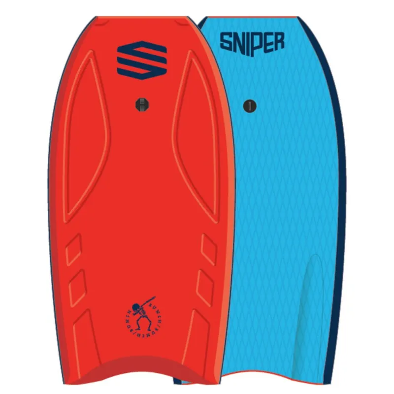 SNIPER Bodyboard Bunch II EPS Stringer 41 Rot Echt