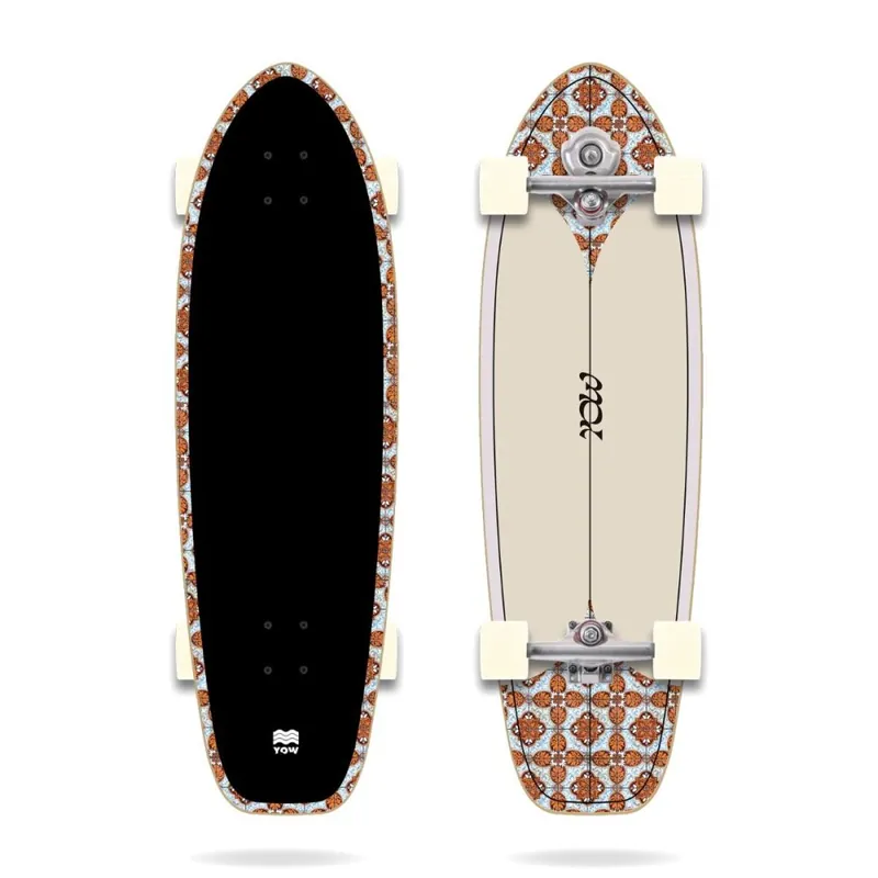 Versand Am Gleichen Tag Yow Teahupoo 34" Surf Skate Komplettboard