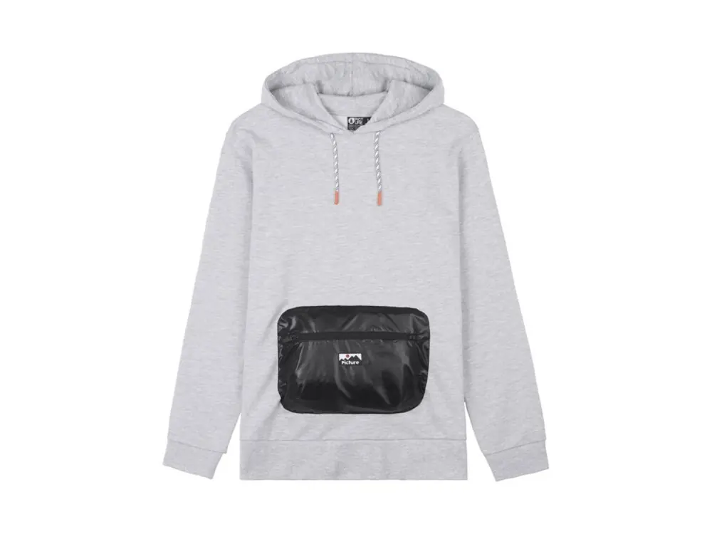 Beliebt Picture Organic Clothing Poteck Hoodie Grey Melange L