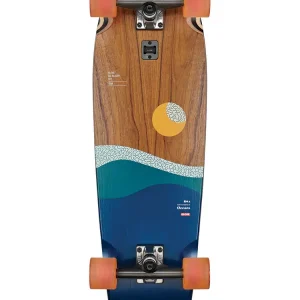 Ausverkauf Globe Big Blazer 32" Longboard Komplettboard Teal/ Oceans