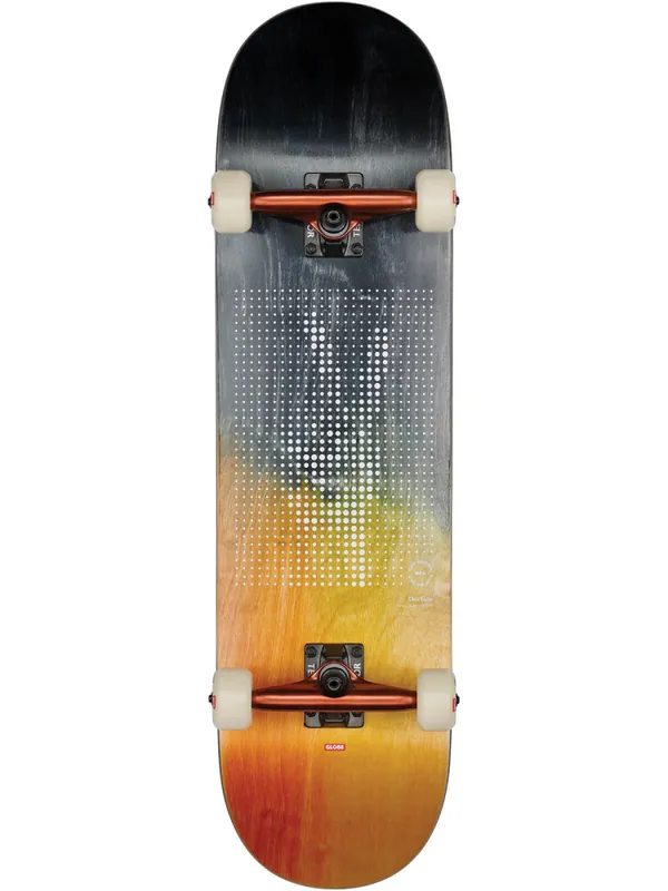 Solange Der Vorrat Reicht Globe G2 Dot Gain 8.5 Skateboard Komplettboard Peace