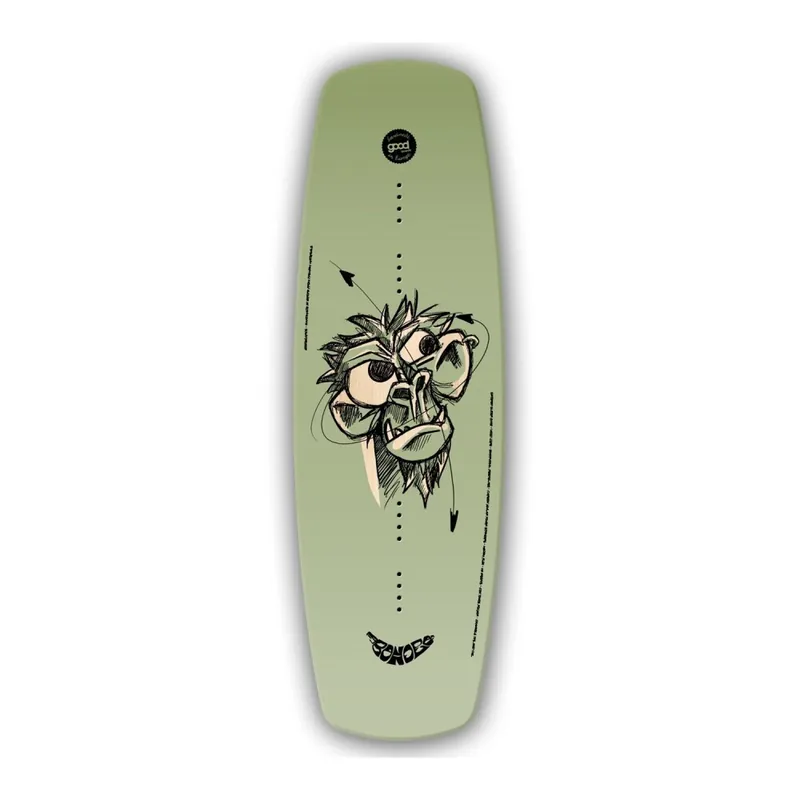 Begrenztes Angebot Goodboards Bonobo Wakeboard 146cm (80-100kg)