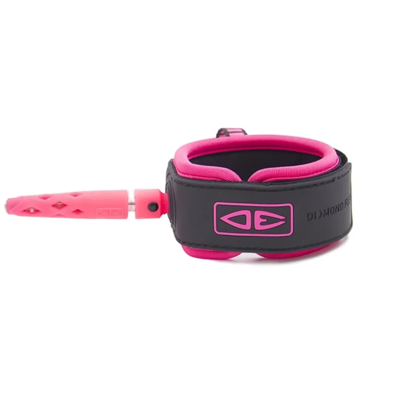 Ocean & Earth Surfboard Leash REGULAR MOULDED LEASH 7'0" Pink Wochenendangebot