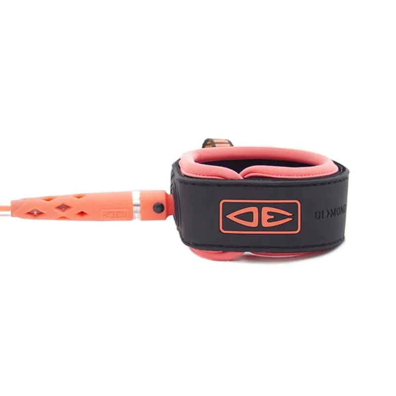 Echt Ocean & Earth Surfboard Leash REGULAR MOULDED LEASH 7'0" Coral