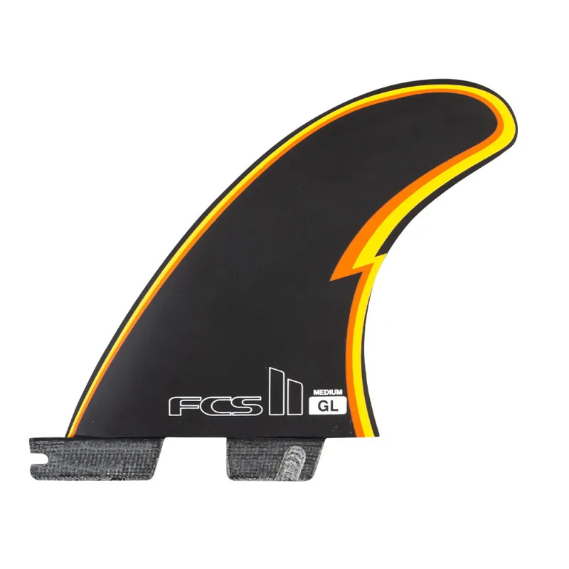 FCS II GL PC Medium Tri-Quad Retail Fins Purple Letzte Chance