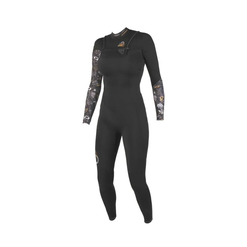 Soöruz Divine 5/4/3 Oysterprene FZ Frauen Neoprenanzug Black 2022 XL (14) Preis Gesenkt