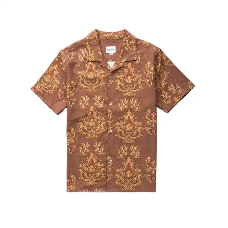 Rhythm. Vella SS Shirt Baked Clay M Preisreduziert