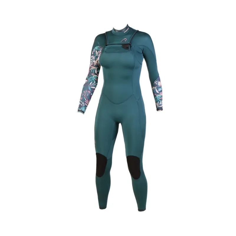 Soöruz Divine 5/4/3 Oysterprene FZ Frauen Neoprenanzug Blue Duck 2022 XS (6) Meistverkauft