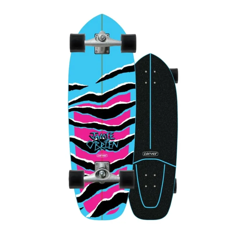 Sichere Zahlung Carver Skateboards Jamie O' Brien Blue Tiger Complete Surfskate 31" C7 Raw
