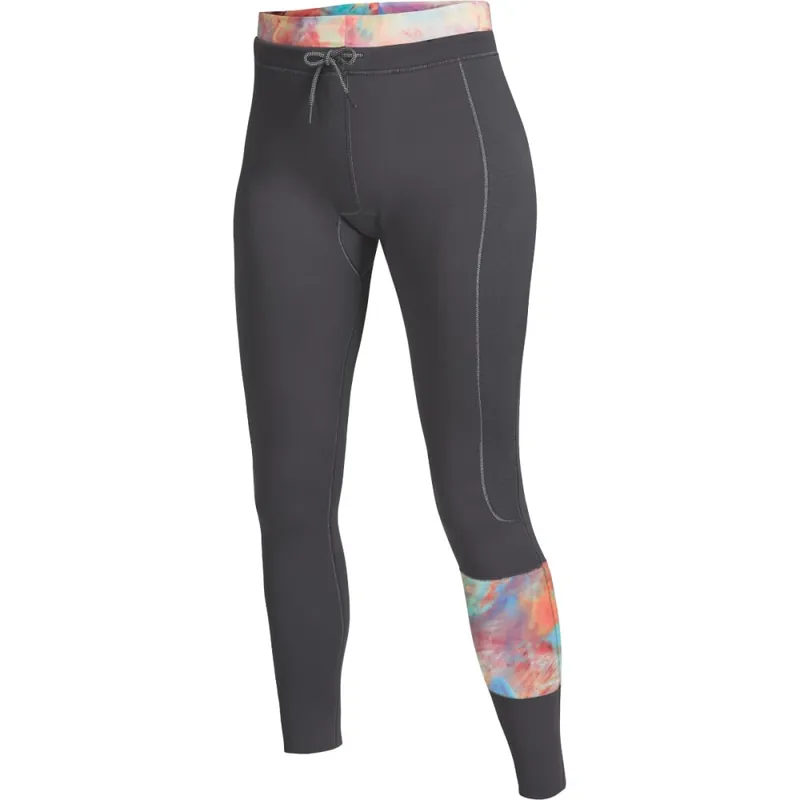 Schnäppchen Mystic Lunar SUP Womens Neo Pants L/S 2/2mm Dark Grey M (38)