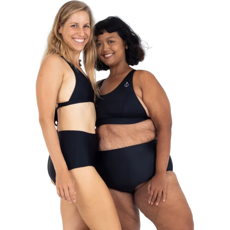 Zertifiziert Zealous Mermazing Surf Bikini Black M(B)