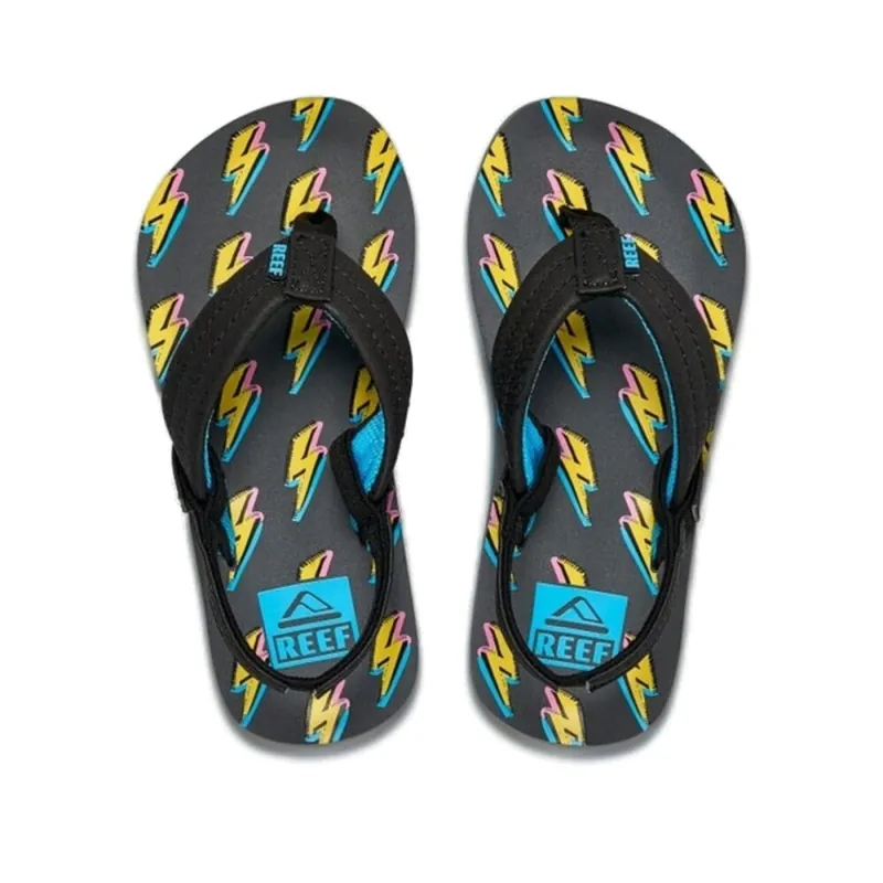 Kracherpreis reef LITTLE AHI Kids Zehentrenner Bolt Up 5/6 - 21/22