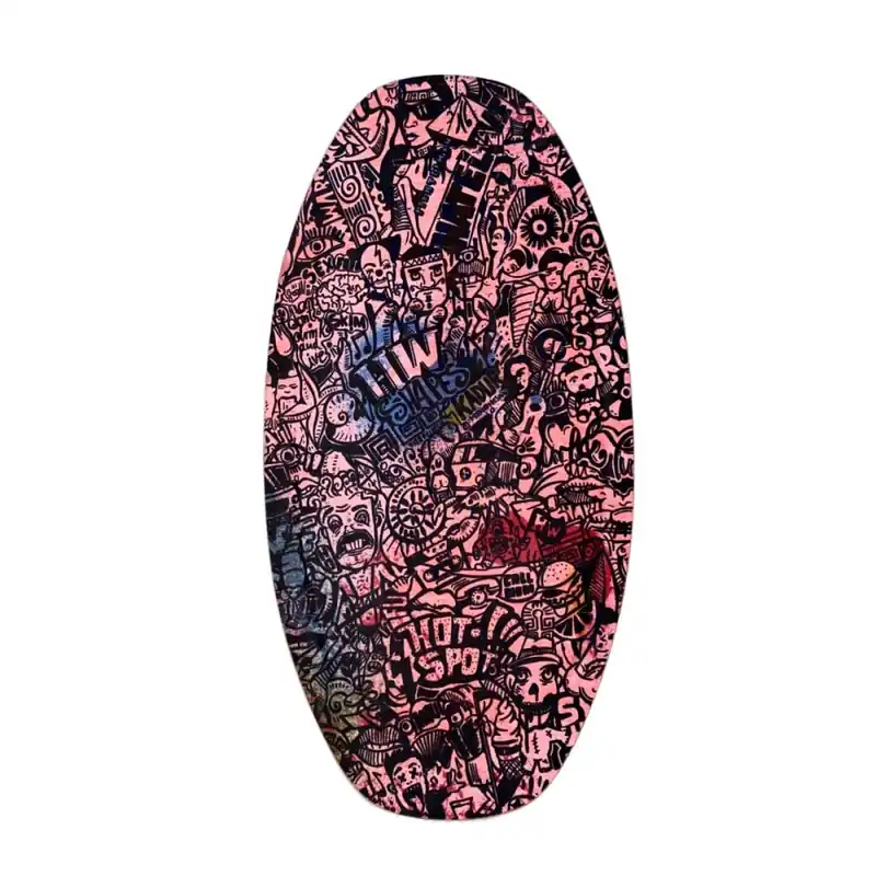 HW-Shapes Freestyle Skimboard V2 95 Urban Spray Pink Markenprodukt