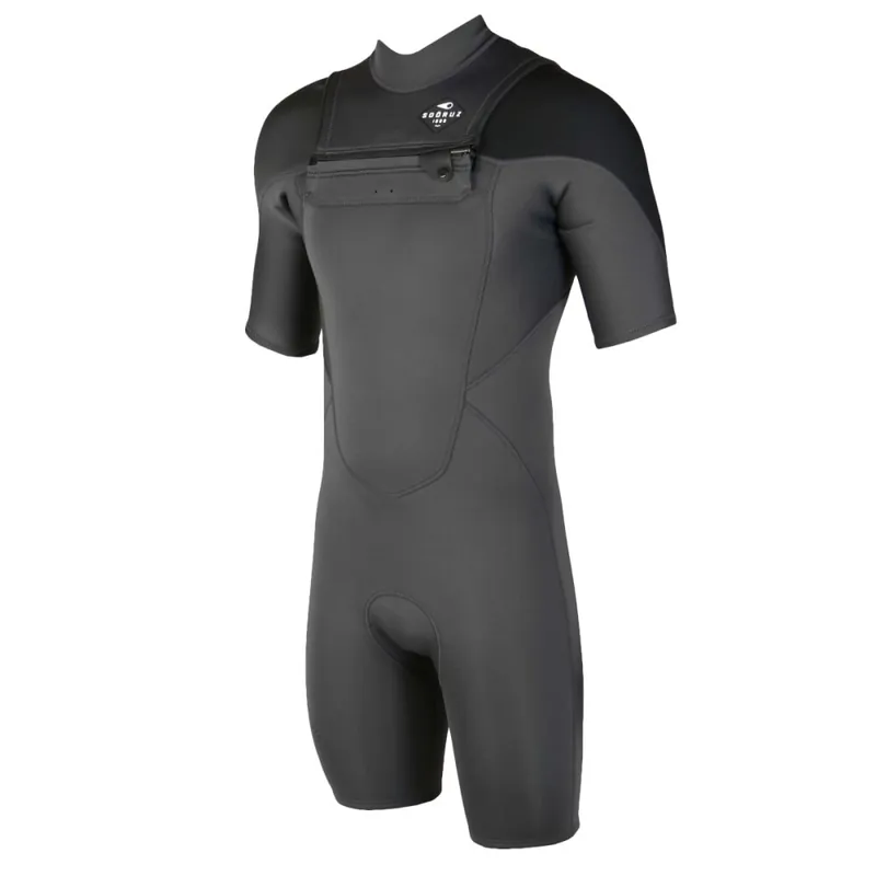 Soöruz Shorty Fly Frontzip 2/2mm grey XL Neue Kollektion