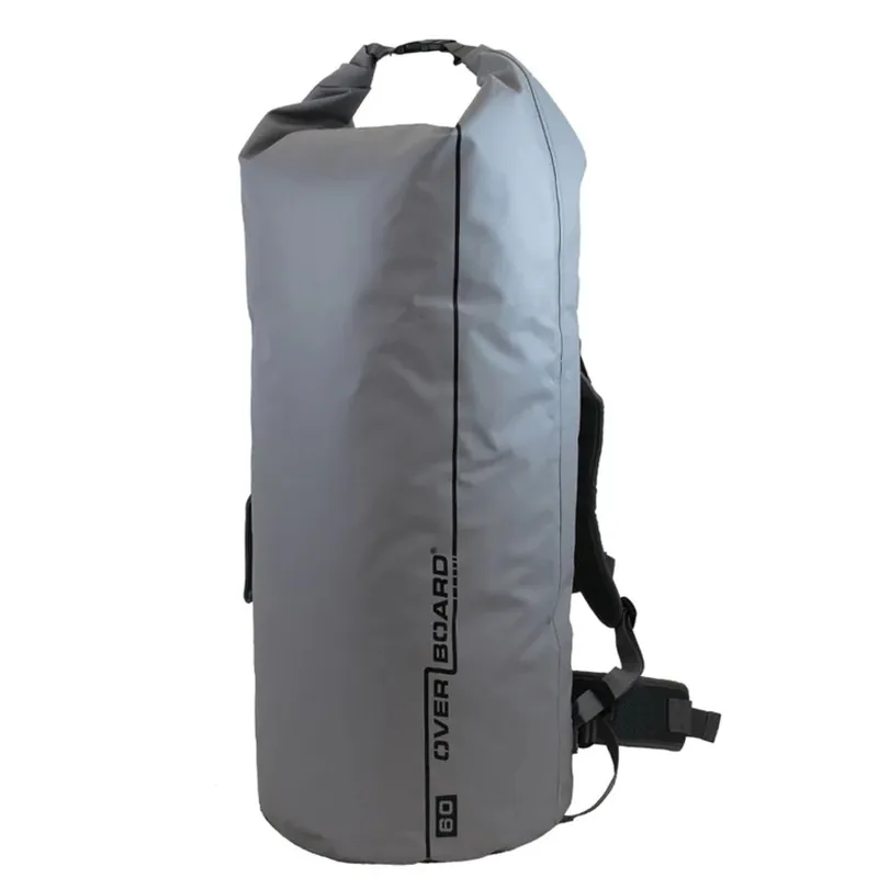 OverBoard wasserdichter Packsack 60 Liter Grau Markenprodukt