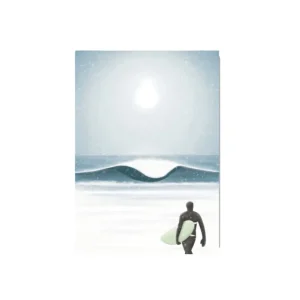 Postkarte Trevor Humphres Winter Surf Top-Seller