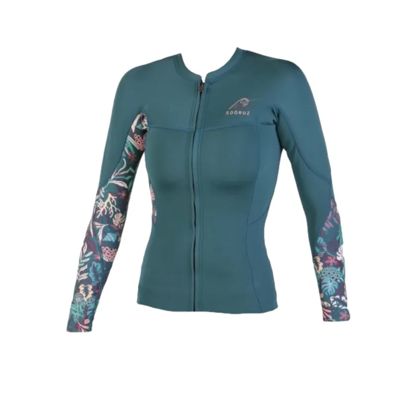 Angebot Soöruz Divine Top Zip Jacke 2/1 Blue Duck XS (34)