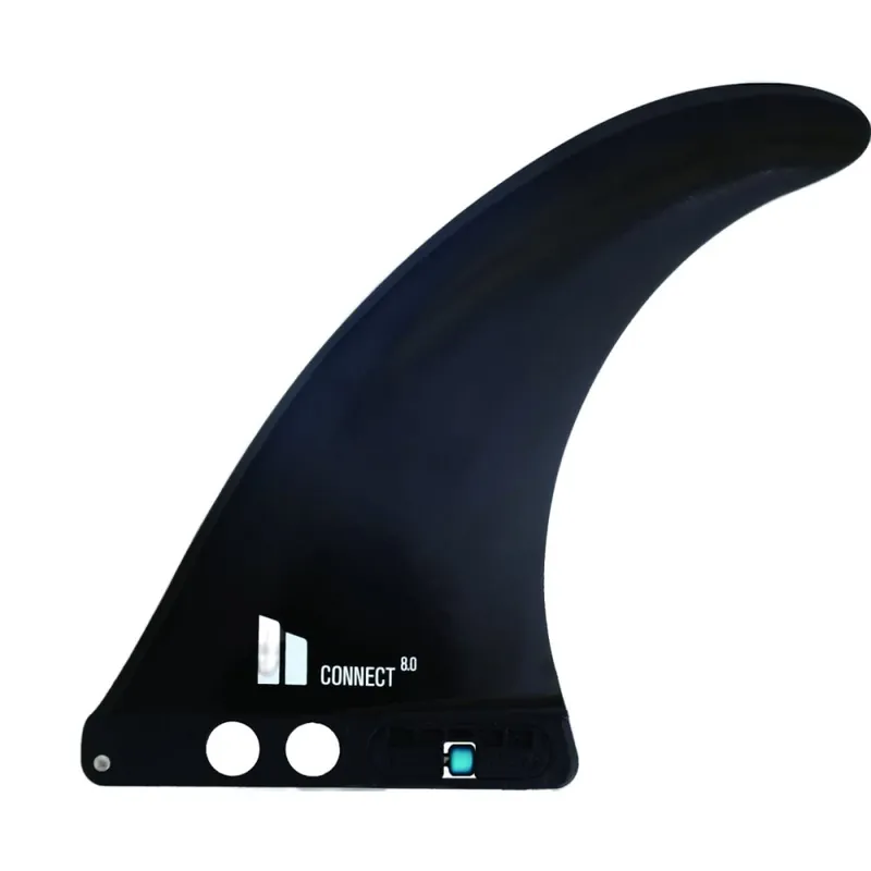 FCS II Connect 9.0" SF Longboard Finne Tool-less Black Letzte Chance
