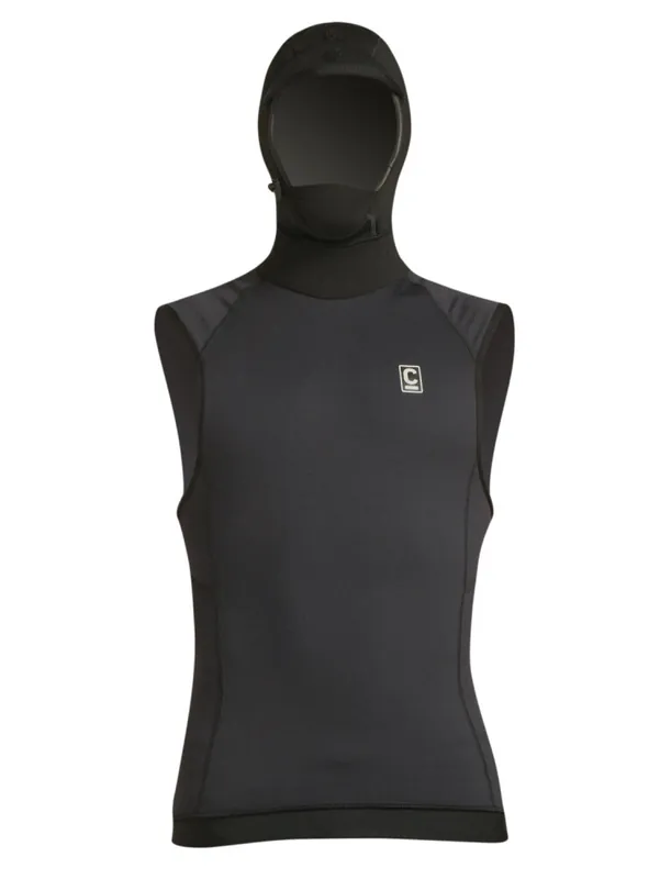 C-Skins C-Thermal Skins Hooded Vest Black L Super-Preis