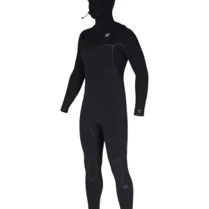 Saisonangebot Billabong Furnace Hooded 6/5 Chestzip Neoprenanzug Black LS