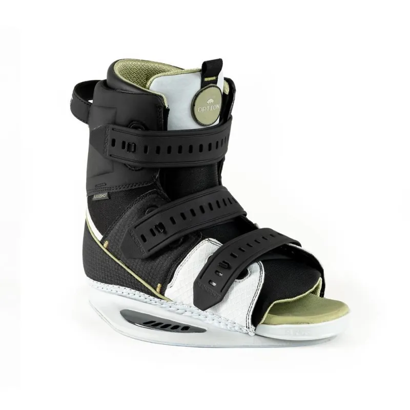 Slingshot Option Boot Open Toe Wakeboard & Kite Bindung 2023 L/XL US11+ Neue Kollektion