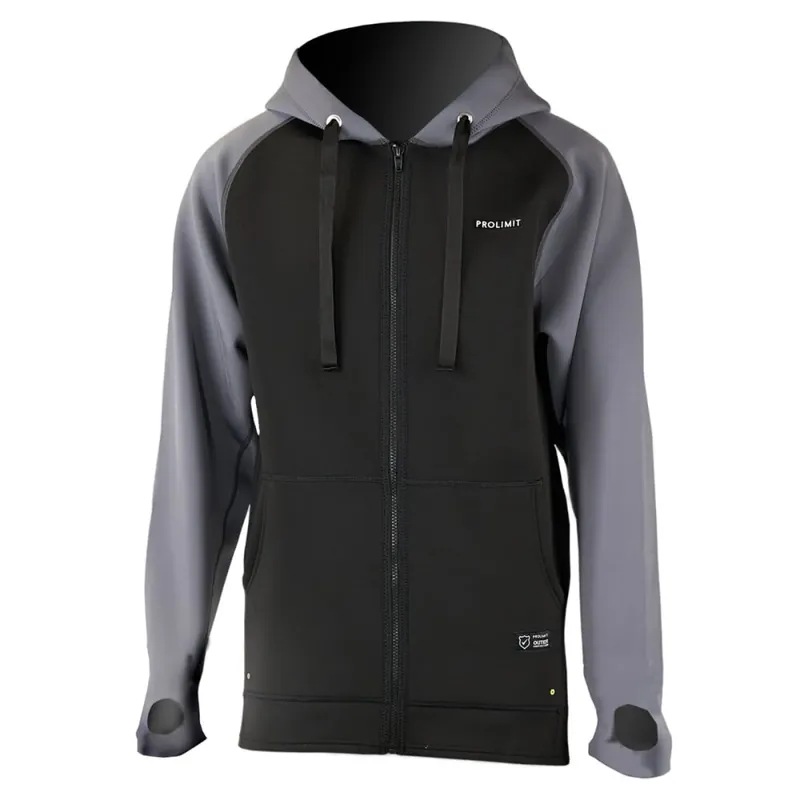 Prolimit SUP Neoprene Zipped Hoody Gr/BK L Top-Seller