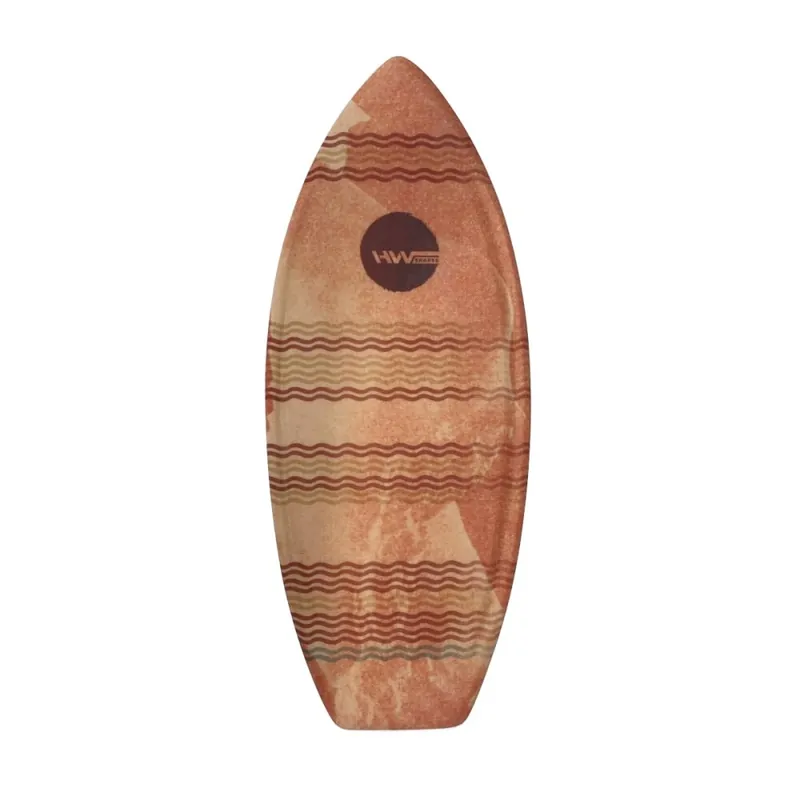 HW-Shapes Ultimate Wave Red Waves Skimboard Geprüft