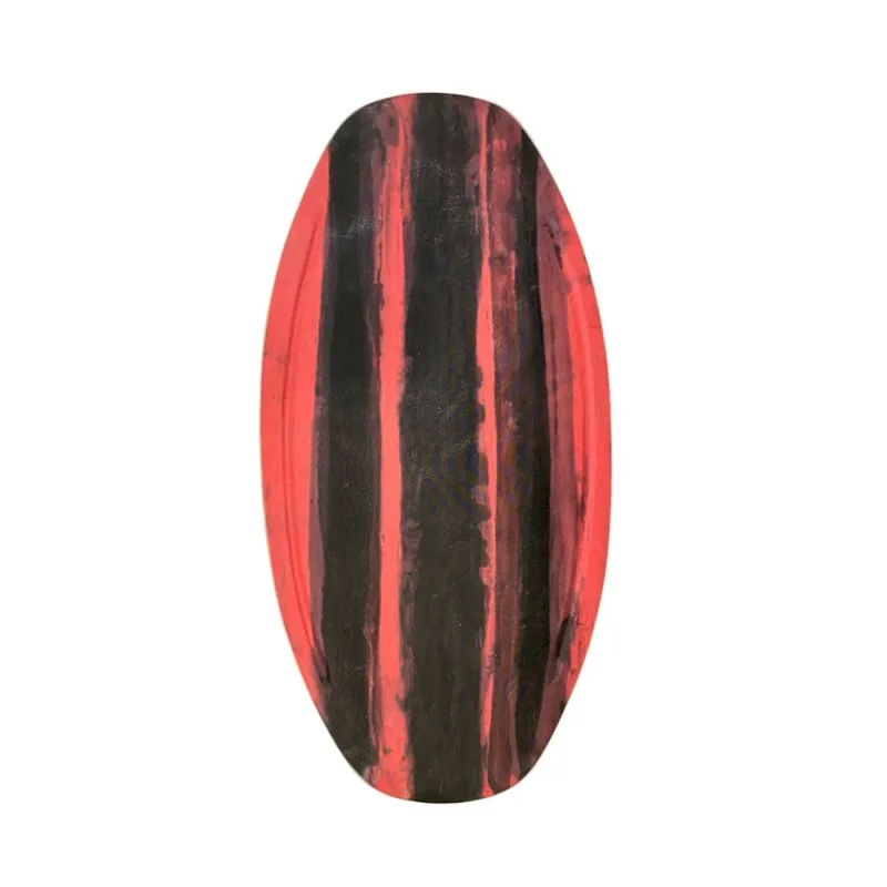 Begrenztes Angebot HW-Shapes Freestyle Skimboard V2 95 EpoxyartBlack Red Stripe