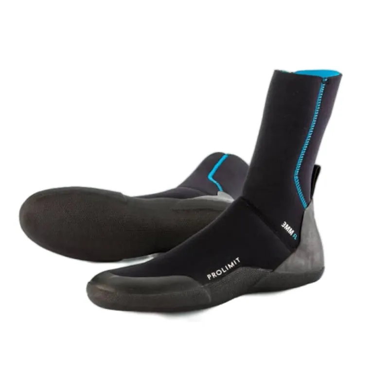 Abverkauf Prolimit Neoprenschuh Raider Boot Round Toe 5mm Black 36