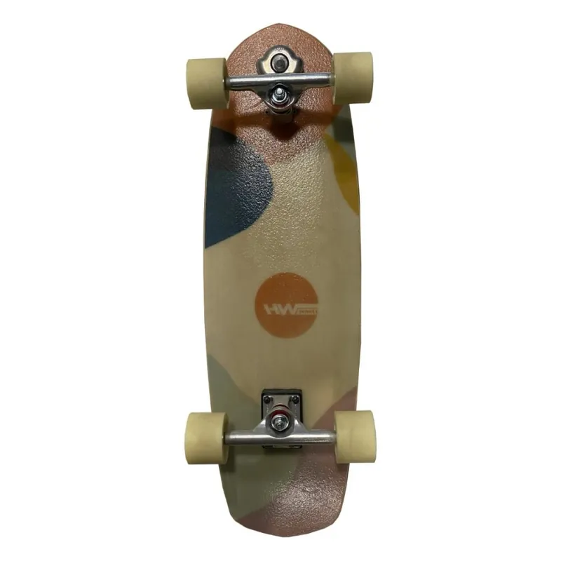 Neuheit HW-Shapes 31.5" Diamond Tail Surfskate Colordot