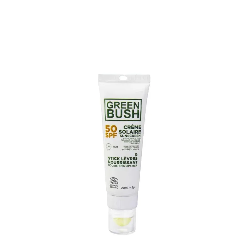 Direkt Vom Hersteller Greenbush Organic SPF50 Sonnencreme und Lippenbalsam