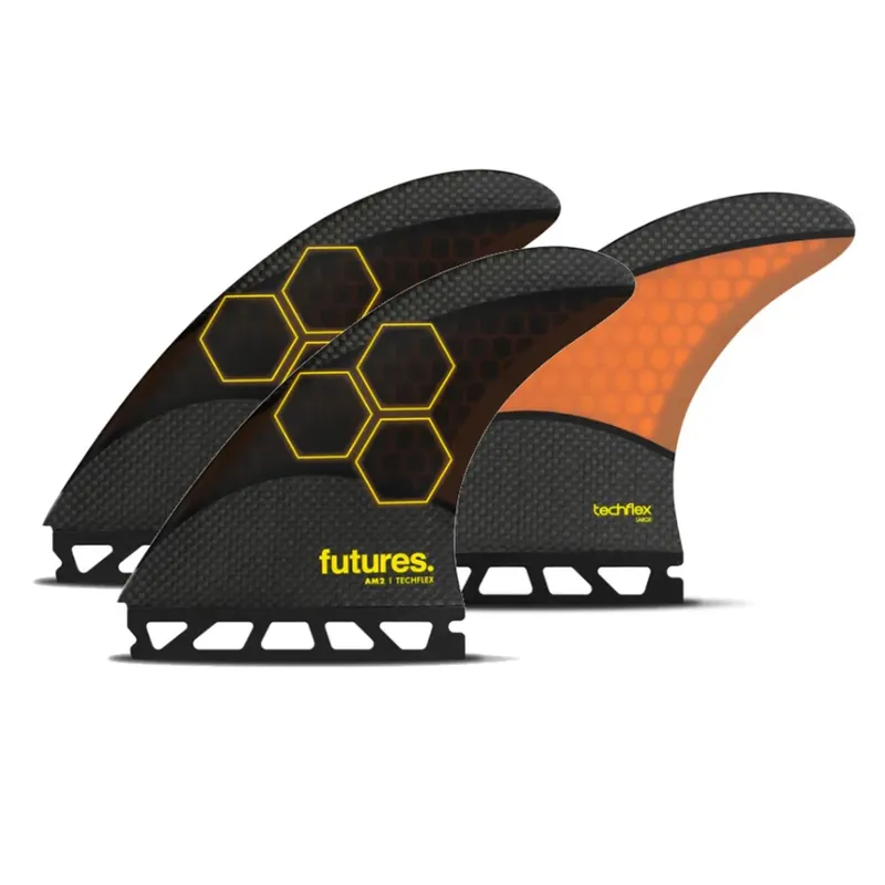 FUTURES Thruster Fin Set AM2 Al Merrick Techflex Markenware