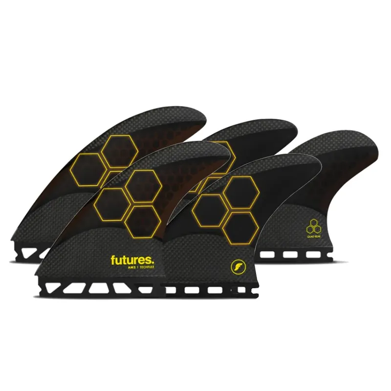 FUTURES Quad Thruster 5 Fin Set AM2 Techflex Kracherpreis